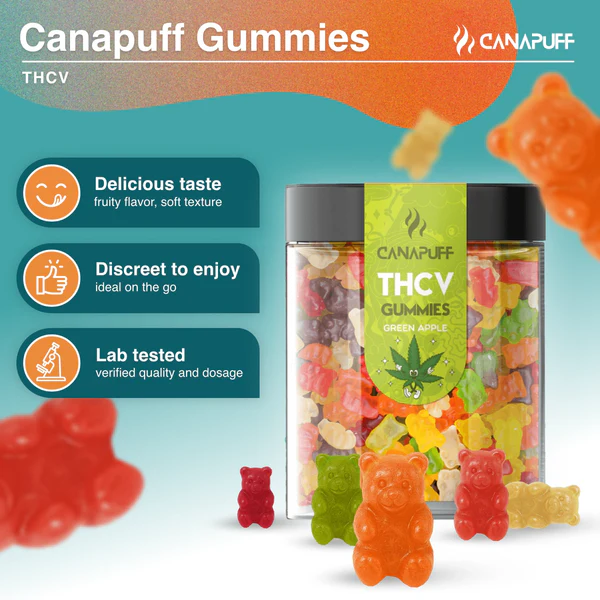 THCv Gummies Green Apple - Image 2